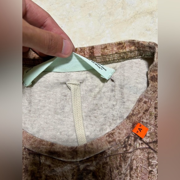 OFF White Real Camo Diagonals Tee | Size M FITS A XL Virgil Arrows - Picture 7 of 12